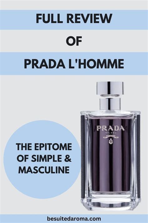 prada l'homme oil percentage|prada l'homme performance review.